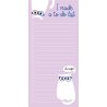 Bloc-notes To do liste - I made a to-do list - Chat - Calissone