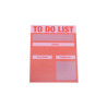 Bloc-notes To do list - Rouge et rose - Calissone