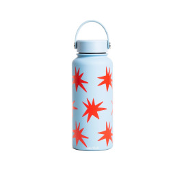 1l bottle - Polar Star - Blue and red - Calissone