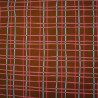 Poppy cotton popline - Caramel tiles - Calissone