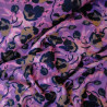 Viscose Floral Painting - Lilas - Calissone