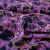 Viscose Floral Painting - Lilas - Calissone