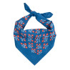 Cotton scarf / Bandana 55cm - Blue Mood - Calissone