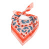 Cotton scarf / bandana 55cm - Cherry - Calissone