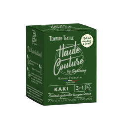 Kaki - Teinture textile Haute Couture - Calissone