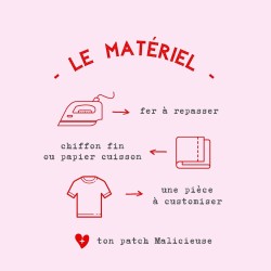 Patch thermocollant Hirondelle Limistic - Calissone