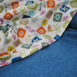 Cotton poplin - Sweet Memories - Calissone