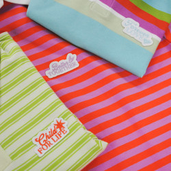 Patchs tissés thermocollants "Forever Love" (3 écussons) - Calissone