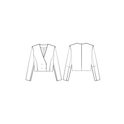 Patron Veste / Spencer Damas - Calissone