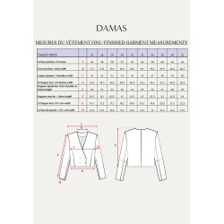 Patron Veste / Spencer Damas - Calissone