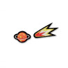 Comet + Planet - Self-adhesive badge - Macon et Lesquoy - Calissone