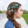 Mini cactus - Embroidered brooch - Macon et Lesquoy - Calissone