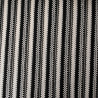 Crochet rayures blanches et noires - Calissone