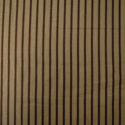 Striped woven linen - Natural and brown - Calissone