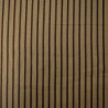 Striped woven linen - Natural and brown - Calissone