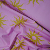 Cotton Popeline Sahara Sun - Rose & Ocher - Calissone
