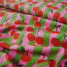 Poppy cotton poplin - Cherries - Calissone