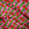 Poppy cotton poplin - Cherries - Calissone