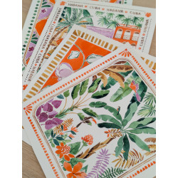 Viscose texturée - Azulejos - Calissone