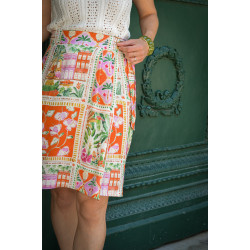 Textured viscose - Azulejos - Calissone