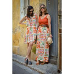 Textured viscose - Azulejos - Calissone