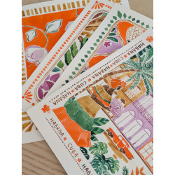 Viscose texturée - Azulejos - Calissone