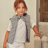 Sleeveless vest pattern Vienna 1m-4a - Calissone