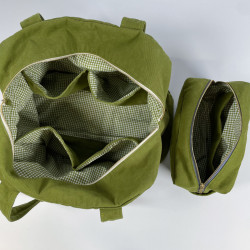 Patron sac et trousse de toilette VOYAGE - Calissone
