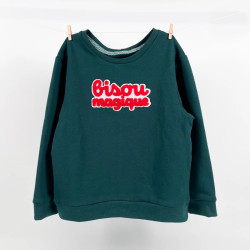 Magic kiss - Ikatee iron-on patch - Large format - Calissone