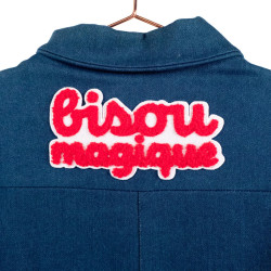 Magic kiss - Ikatee iron-on patch - Large format - Calissone