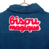 Magic kiss - Ikatee iron-on patch - Large format - Calissone