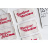 LPMC labels - Hello Madam/Hello Sir (red) - Calissone