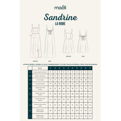 Patron robe Sandrine - Calissone