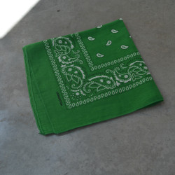 Bandana 55cm cotton square - Cashmere motif - Calissone