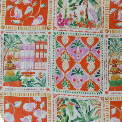 Textured viscose - Azulejos - Calissone