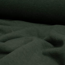Sweat léger- Vert foncé chiné - Calissone