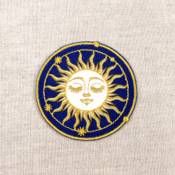 Mystical Sun - Iron-on patch - Calissone