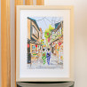 Paint by number kit - Kyoto by La Petite Epicerie - Calissone