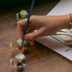 Paint by number kit - Kyoto by La Petite Epicerie - Calissone