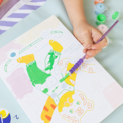 KIDS paint by number kit - Titi Skate - Calissone