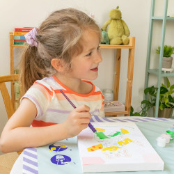 KIDS paint by number kit - Titi Skate - Calissone