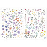 Pochette de Tattoos - Fleurs - Calissone