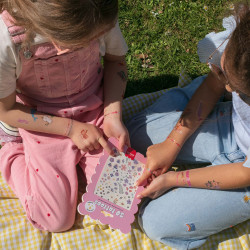 Pochette de Tattoos - Fleurs - Calissone