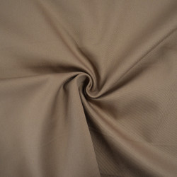 Plain gabardine - Tobacco - Calissone