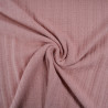Knitted cotton knit - Powder pink - Calissone