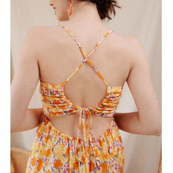 Bronzette dress pattern - Calissone