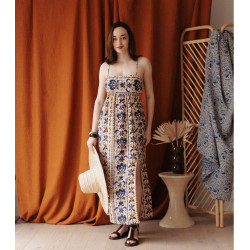Bronzette dress pattern - Calissone