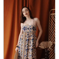 Bronzette dress pattern - Calissone