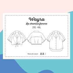 Patron Wayra La chemise - Adulte - Calissone