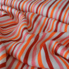 Bordeaux pink orange viscose - Orange Bordeaux - Calissone